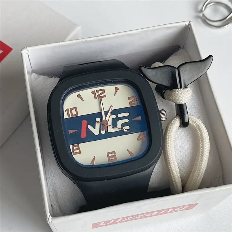 American Watch Youth Sports Unicorn Square Junior High School Junior and Middle School Students Street Fashion Trendy Men's Fash