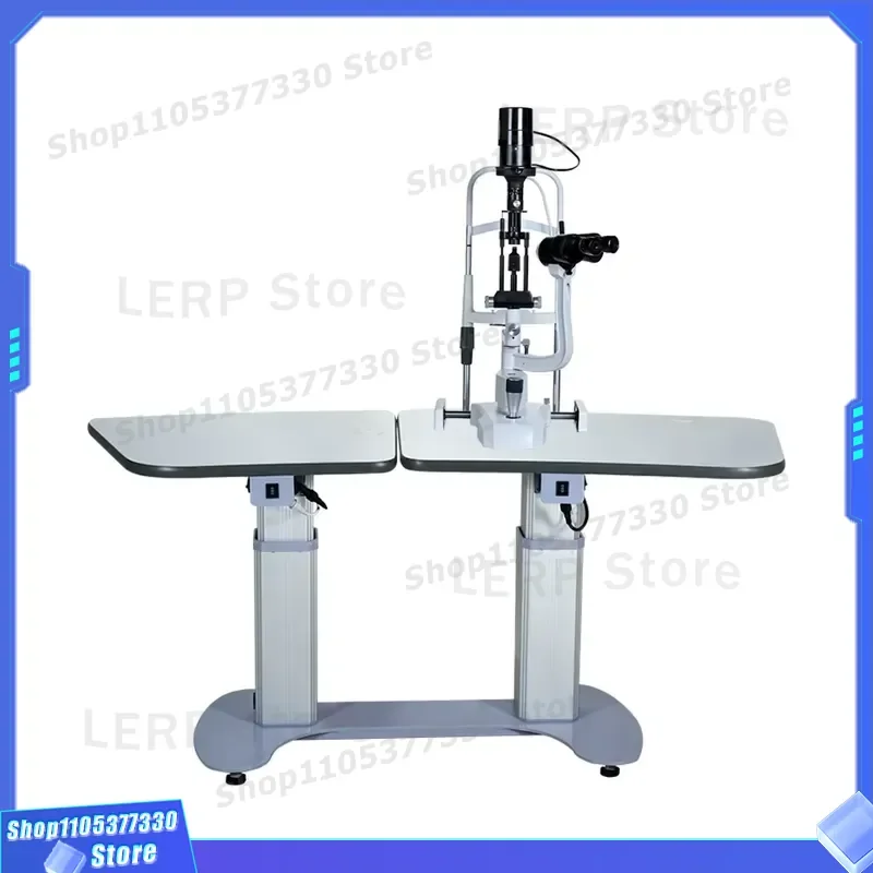 ET-200 Electric Optometry Table Dual Motor Two Station Eye Exam Furniture High Quality Professional Ophthalmic Equipment for