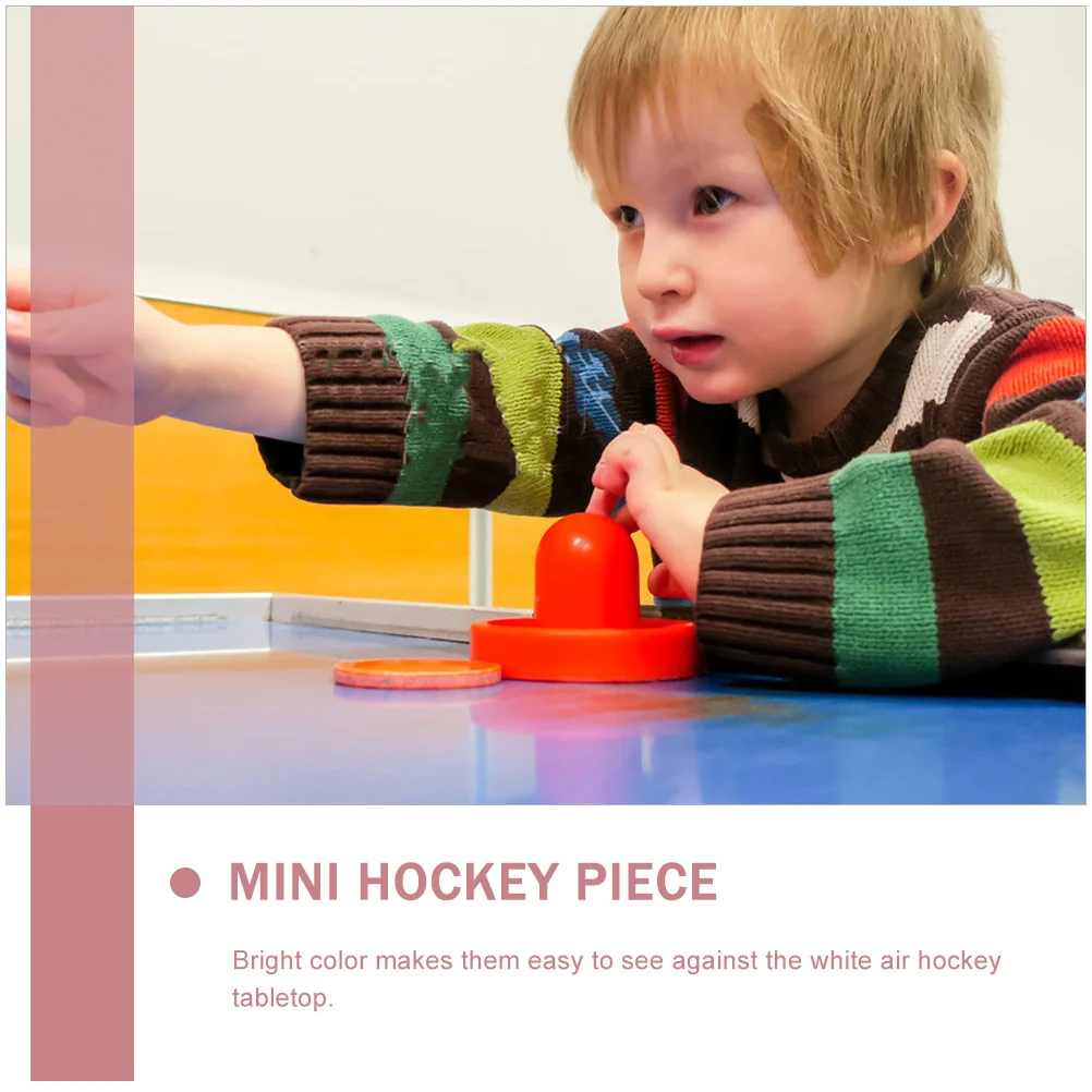 

4 шт. шайбы для воздушного хоккея, прочные пластиковые аксессуары для стола, сменные круглые шайбы для аркадных игровых столов, хокейное оборудование для дома