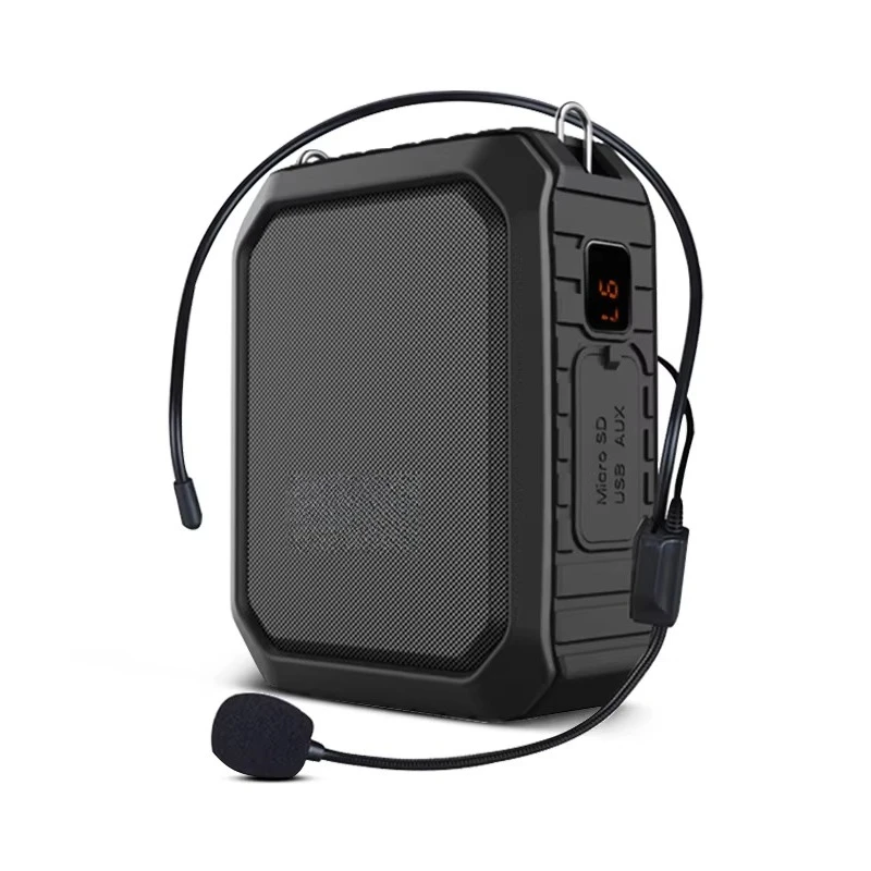 

Loud Sound Portable PA Speaker System Bluetooth Headset Microphone Outdoor Teacher Waterproof Voice Amplifier