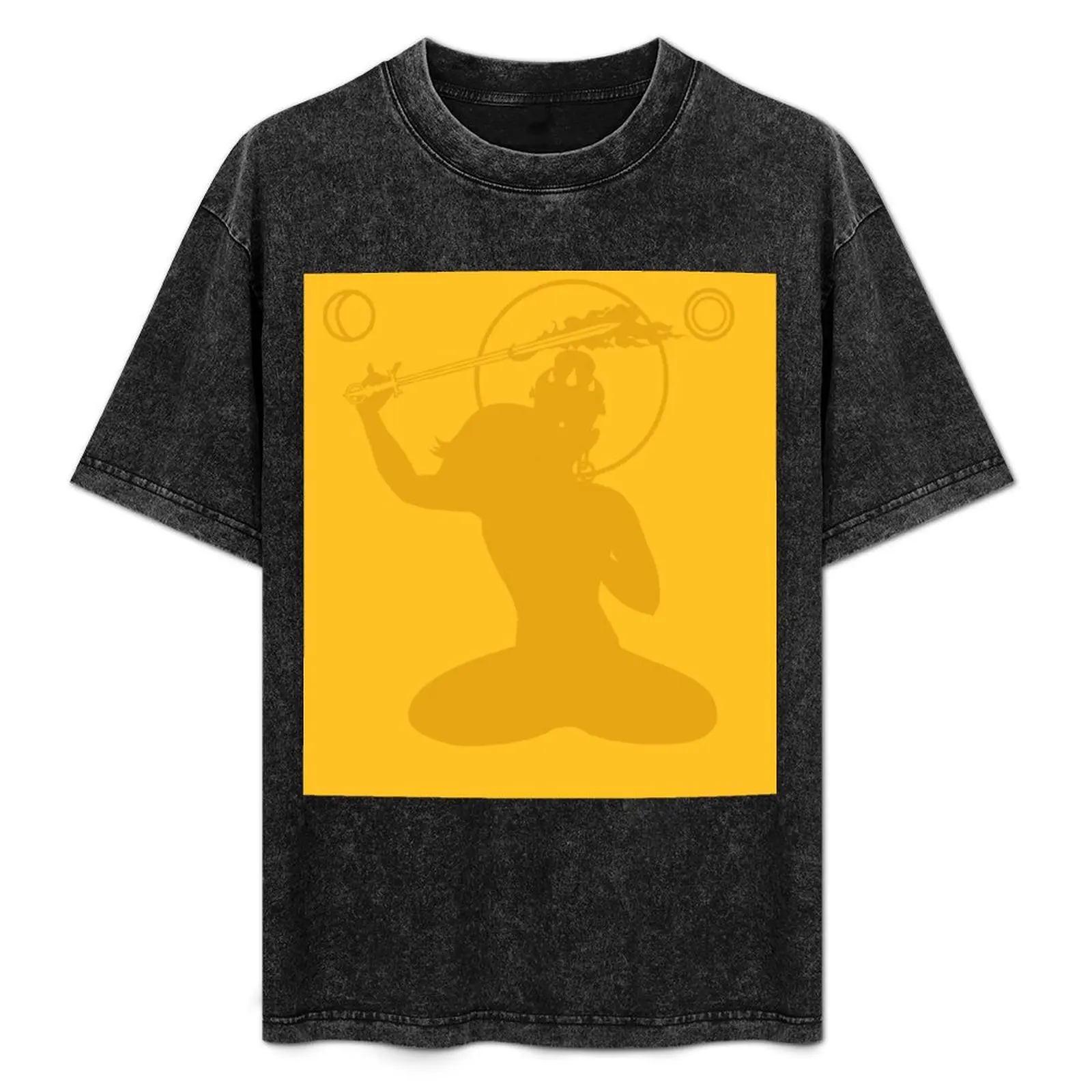 

Minimalist Manjushri Buddha Print T-Shirt sweat quick-drying mens designer clothes