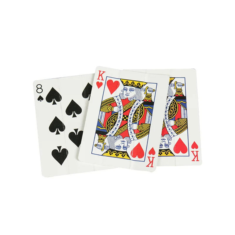 Magic Ttricks Playing Card Illusory Visual Shock Close-Range Performance Of Playing Card Illusory Magic Props