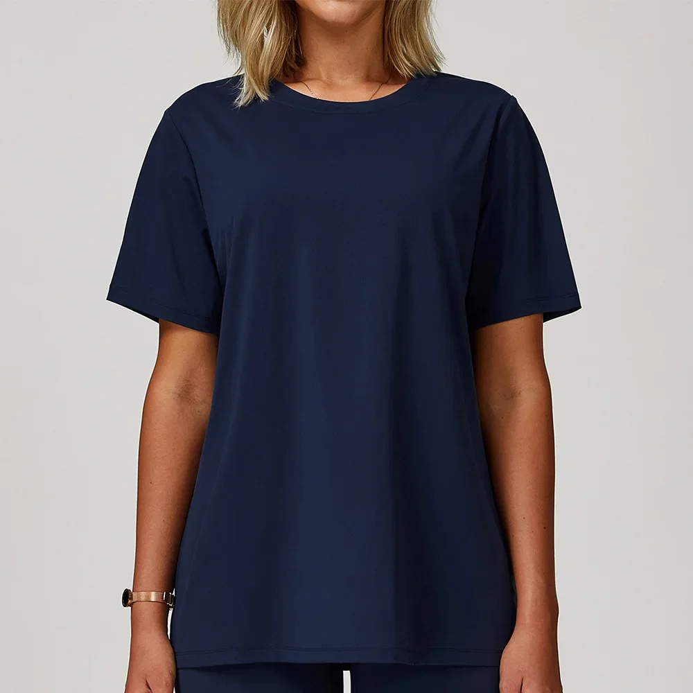 セクシーヨガトップ レディース シームレス スポーツTシャツ フィットネスウェア 半袖 ヨガシャツ ジムトップ ランニング アクティブウェア スポーツトップ 女性用