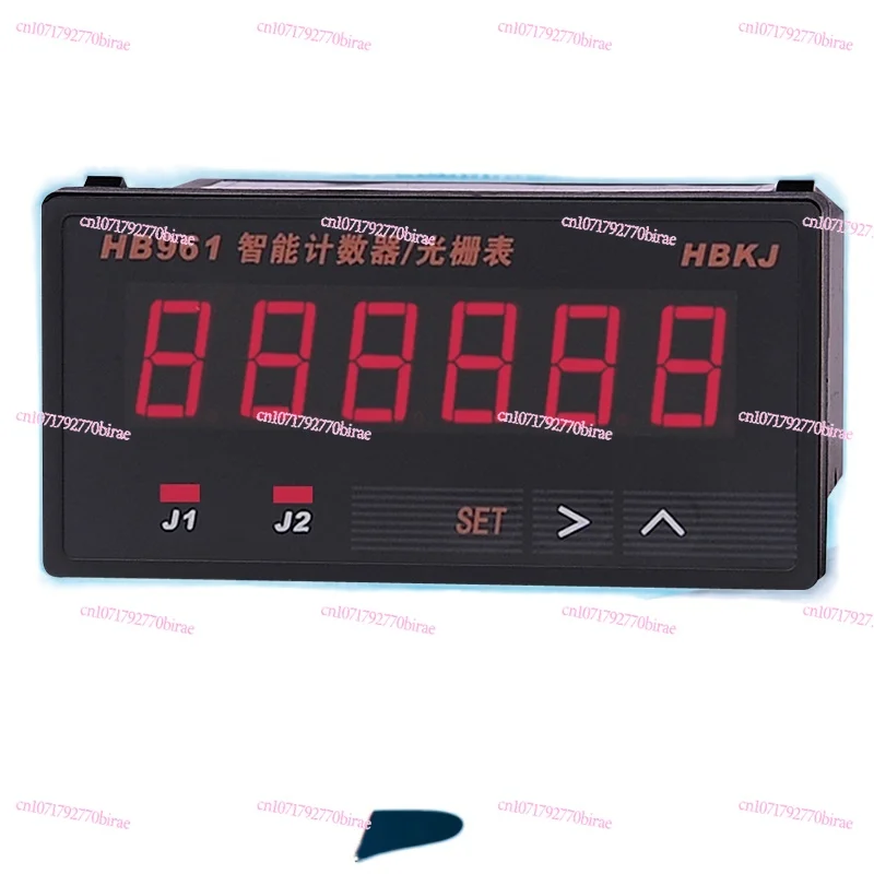 

HB961 Electronic 6-bit Digital Display Intelligent Reversible Counter, Two Sets of Output for Grating Meter and HP961 Universal