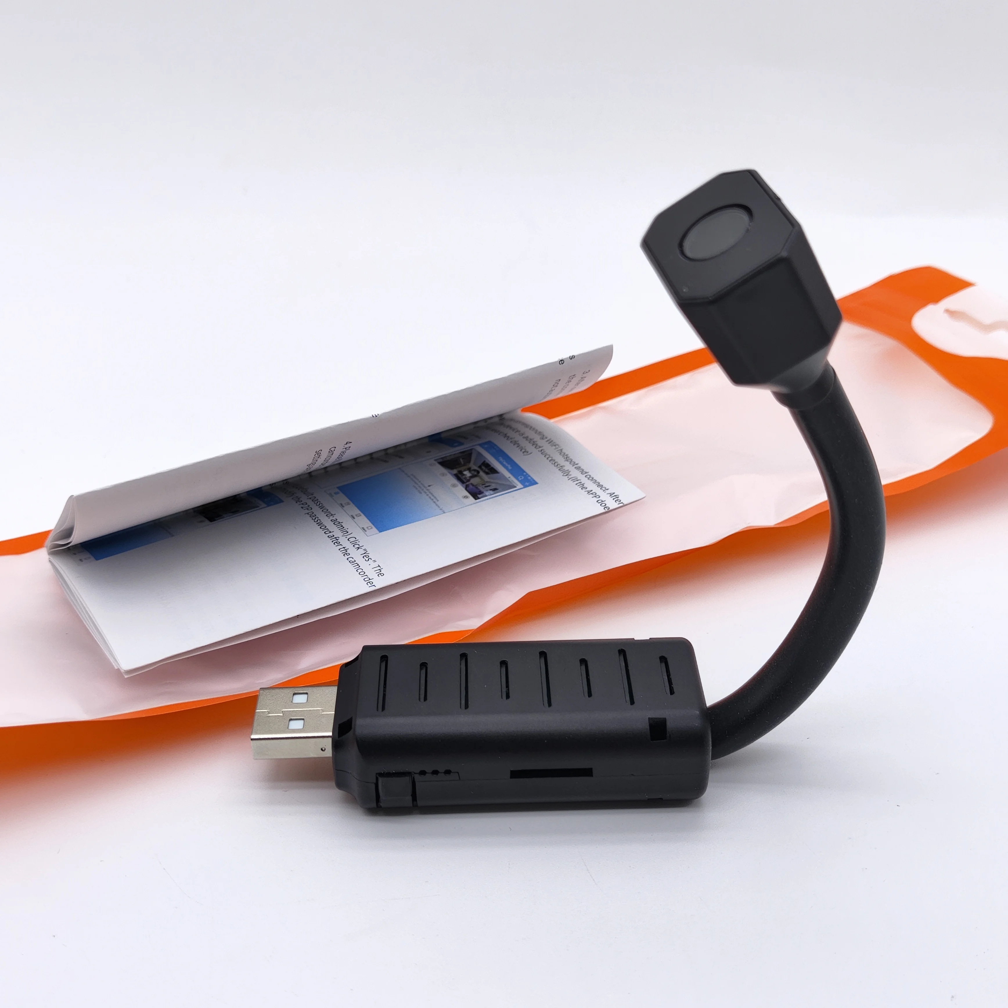 Ângulo arbitrário Full HD 720P Portátil WiFi IP USB Mini Câmera Visão Remota P2P Sem Fio Misro Webcam Filmadora Gravador de Vídeo