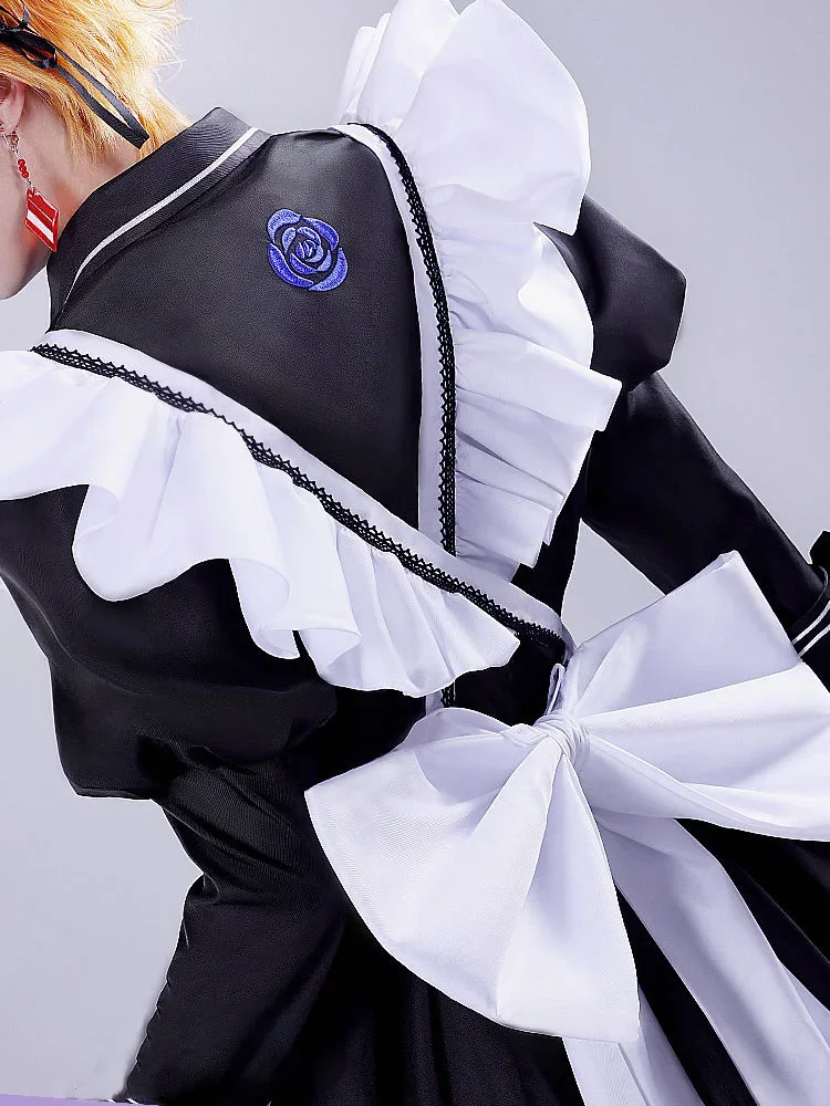 Genshin Impact cos clothes Dadalia maid cosplay male cos comrade anime clothes French maid