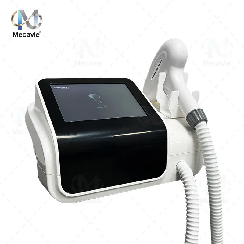 Professionelle tragbare Dioden-Eis-Titan-Laser-Haarentfernungsmaschine für zu Hause 755 940 1064 808 nm 4000 W schmerzlos permanent