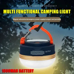 10W High Power LED Camping Lantern 1800mAh Rechargeable Protable Flashlight Outdoor Garden Repair Lighting Emergency Tent Lamp