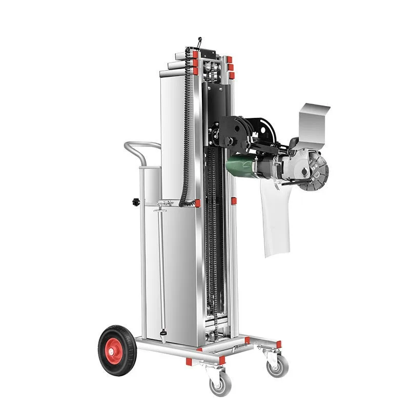 

Automatic lifting shelf one-time forming dust-free concrete wall cutting trough no dead angle