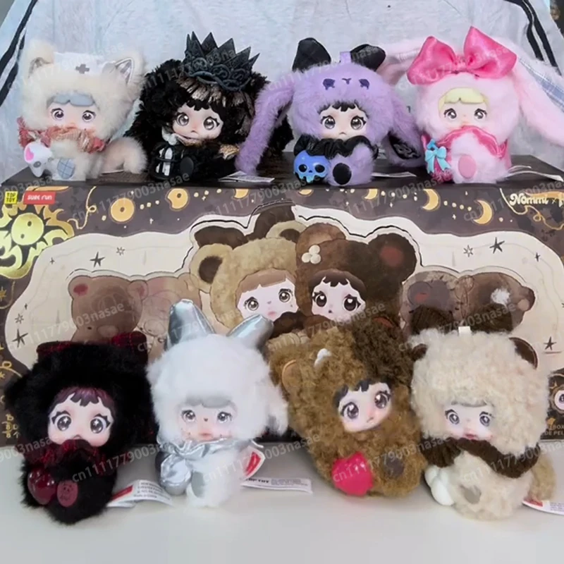 

SureFun Blind Box Nommi & Heymi The Entwined Fate Series Blind Doll Vinyl Plush Mystery Box Anime Figure Pendant Keychain Gift