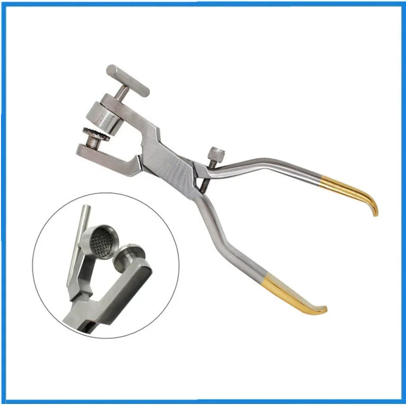 

Dental Bone Mill Crusher Morselizer Plier with Titanium Head Professional Dental Surgical Instrument Tools