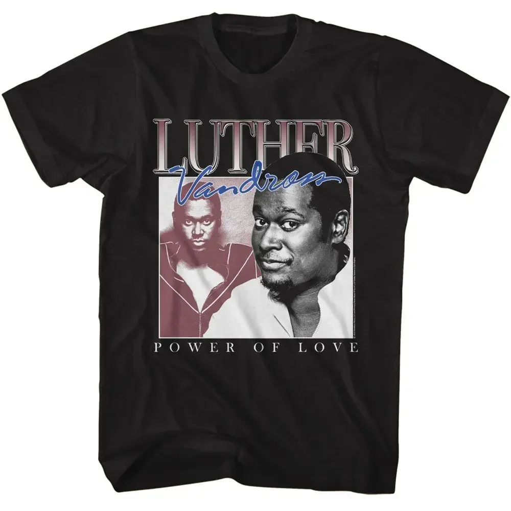 Luther Vandross Power Of Love Music T Shirt