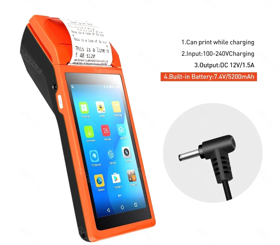 2025/Android Pos Cash Register Handheld Mobile Pos Machine Restaurant Software Pos Systems