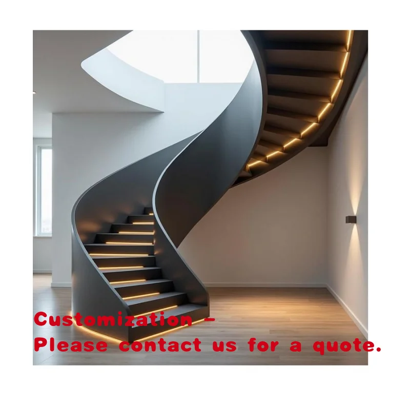 

custom.CBMmart Новая индивидуальная лестница с двойным стальным каркасом из углеродистой стали