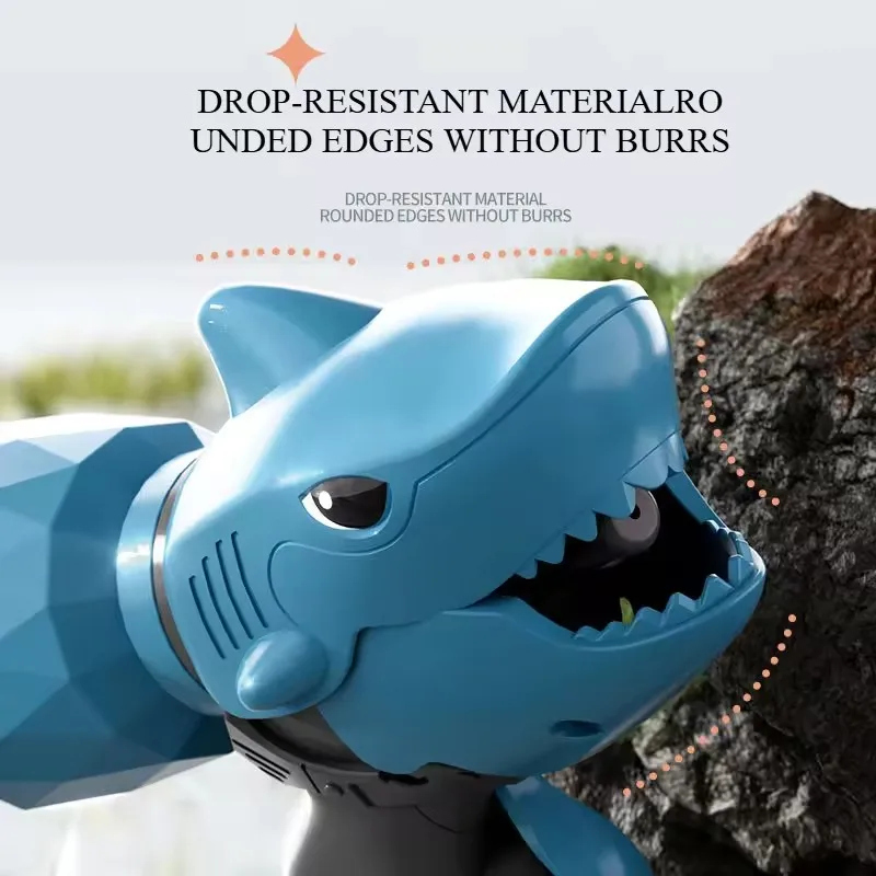 Mini pistola de agua de tiburón para chico, piscina de verano, natación, juguetes de playa, juego de pistola, salpicaduras de agua, pistola de agua en aerosol para Festival