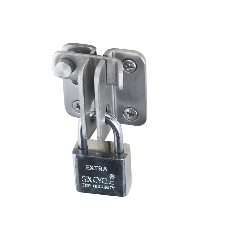 

Stainless Steel Safety Wooden Door Latch Buckle Lock Lock Left and Right Open Door Lock Bolt Hardware Furniture Accessories