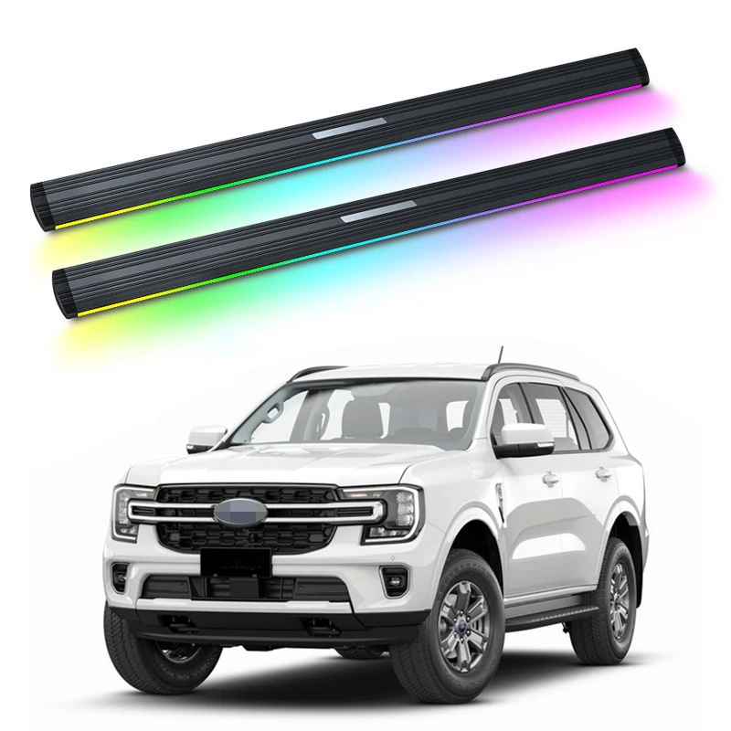 

Automatic Electric Power Side Step Running Board LED Light For Ford Everest 2022-2025