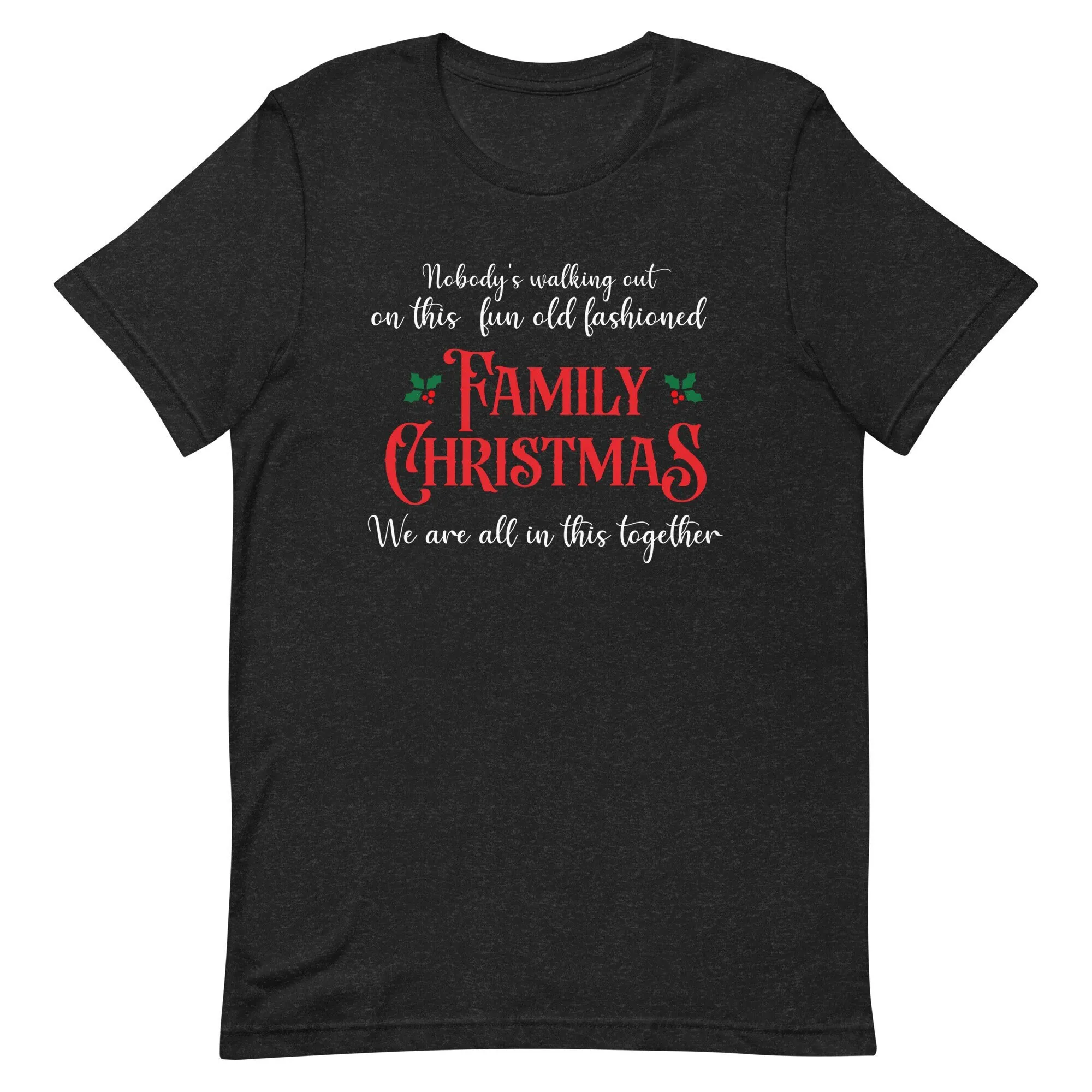 Christmas Vacation T Shirt Funny Holiday Raglan Tee You Serious Clark Griswold