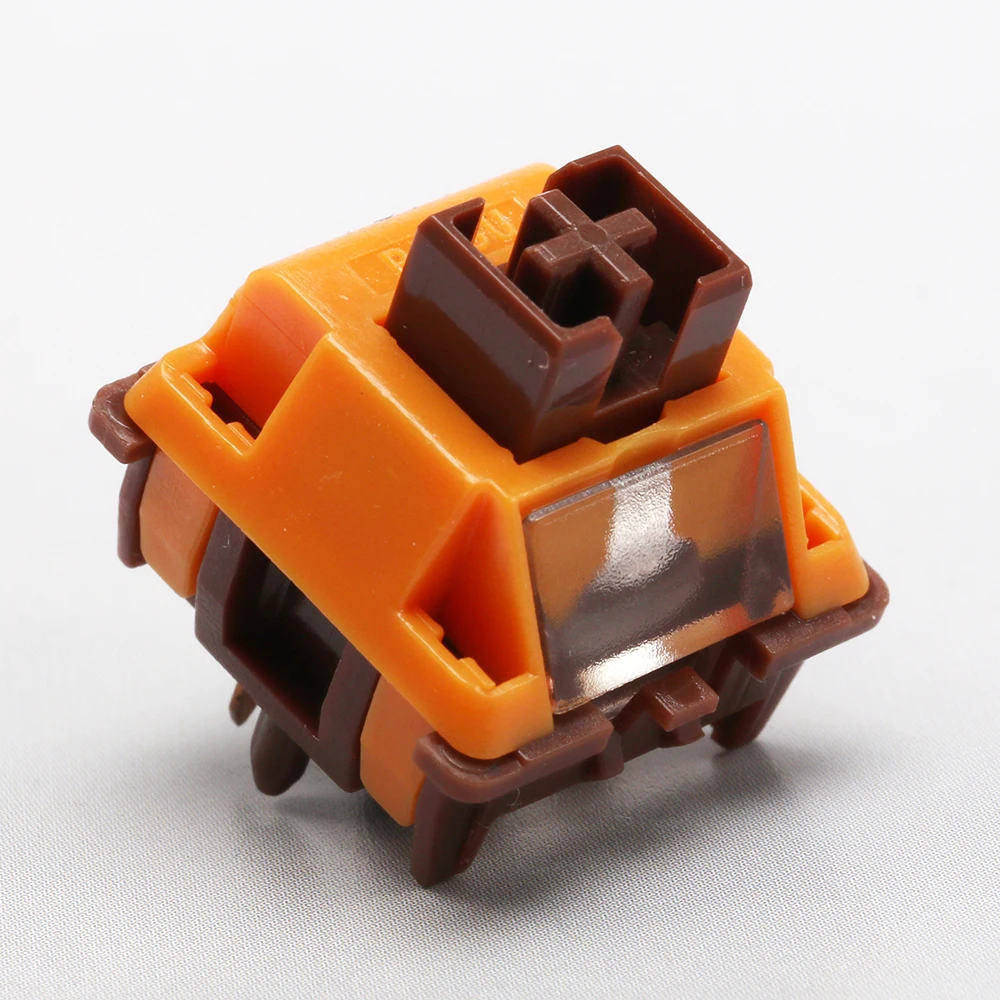 Cheese Mocha Switch 30g Linear Pre-Lubed 5 Pins HotSwap Switches For Mx Gaming Mechanical Keyboard 기계식 키보드 축
