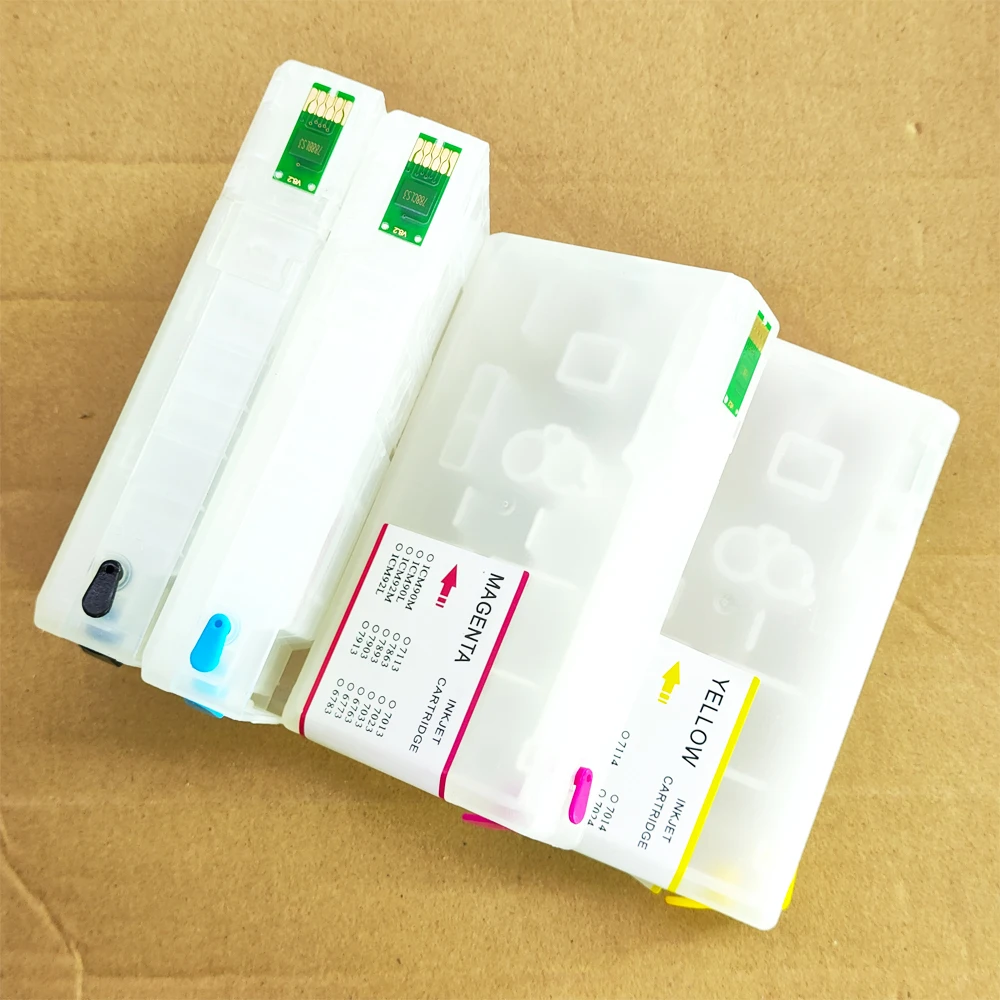 

T7861-T7864 картридж с одноразовым чипом для принтеров Epson WorkForce Pro WF-4630 4640 5110 5190 5620 5690