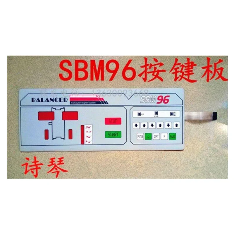 SHIKEN SBM96 Balancer Keypad Display Panel Car Tire Machine Panel For Tire Balancer Accessories