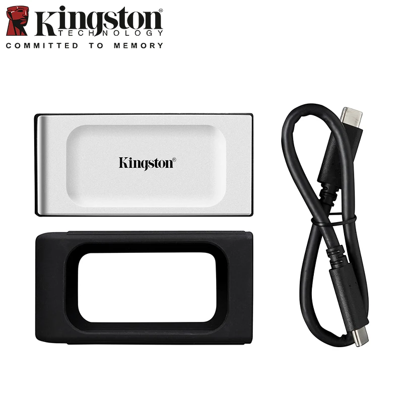 Original Kingston External Solid State Drive XS2000 USB Type-C 3.2