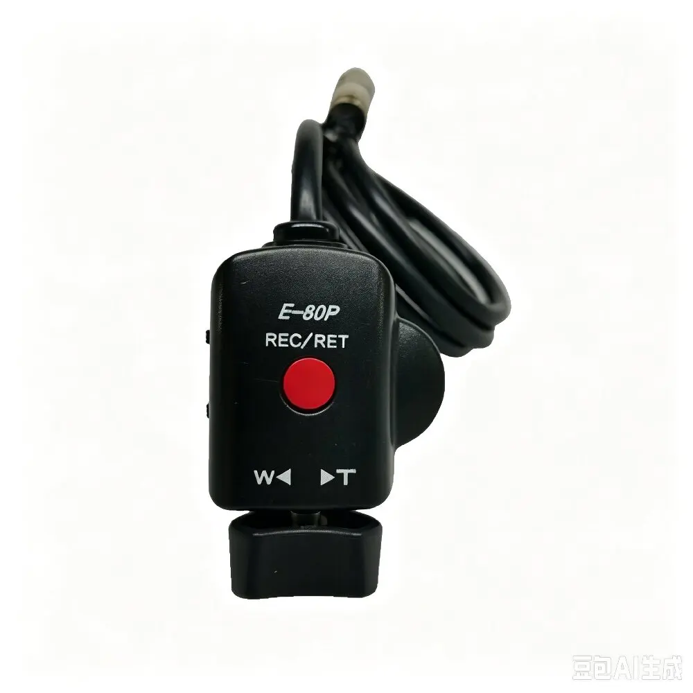 E-80P Zoom Rocker Controller 8Pin Broadcast Camcorder Lens Remote with REC Start Stop, for Fujinon Canon ENG Camera Lens Jib Arm