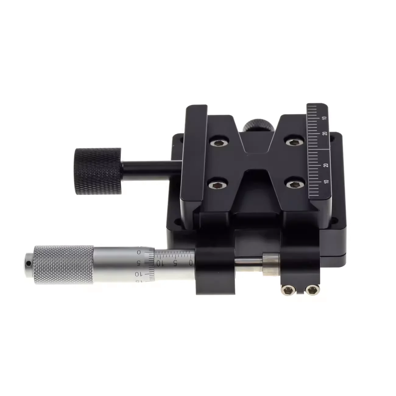 0.01mm Macro Focusing Micrometer head Quick Release Plate Clamp DSLR for canera canon nikon sony fuji