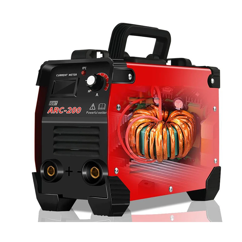 ARC-200 ألة لحام كهربائي 110 فولت المنزلية الصغيرة آلة لحام تيار مستمر العاكس