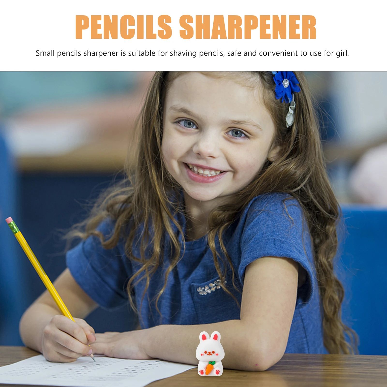 

Small Cute Animal Pencil Sharpener for Home School Office Portable Manual Sharpening Tool for Girl Kids Birthday Gift