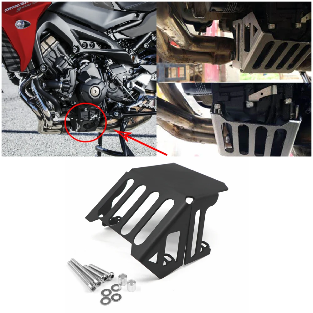 

Fits for Yamaha MT09 TRACER 900 GT ABS FJ-09 2016 2017 2018 2019 2020 Motorcycle Oil Sump Frame Protector Guard Skid Plate Cover