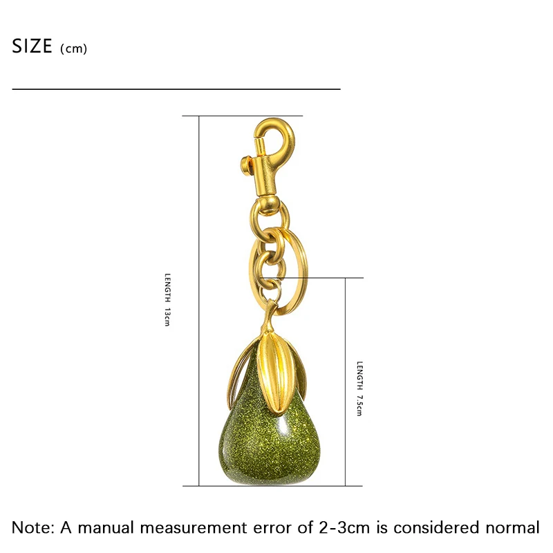 EverToner Retro Hanging Ornaments Elegant Red Strawberry Keychain Multipurpose Backpack Pendant Decoration Bag Accessories