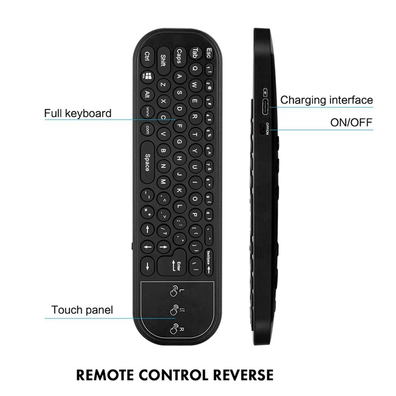 G60S PRO BT Voice Remote English+Russian Voice Backlight 2.4G Bluetooth Dual Mode Remote For Android TV BOX Projector