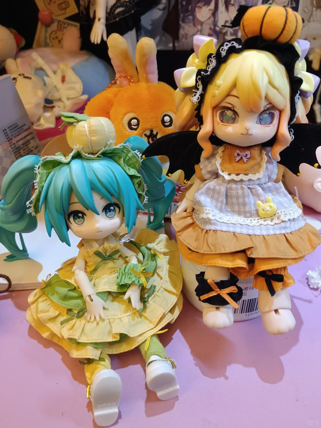 服のみ デザートシリーズ パンプキン人形服 Ob11人形 Bjdドレス 服 人形服 手作り人形ドレスセット