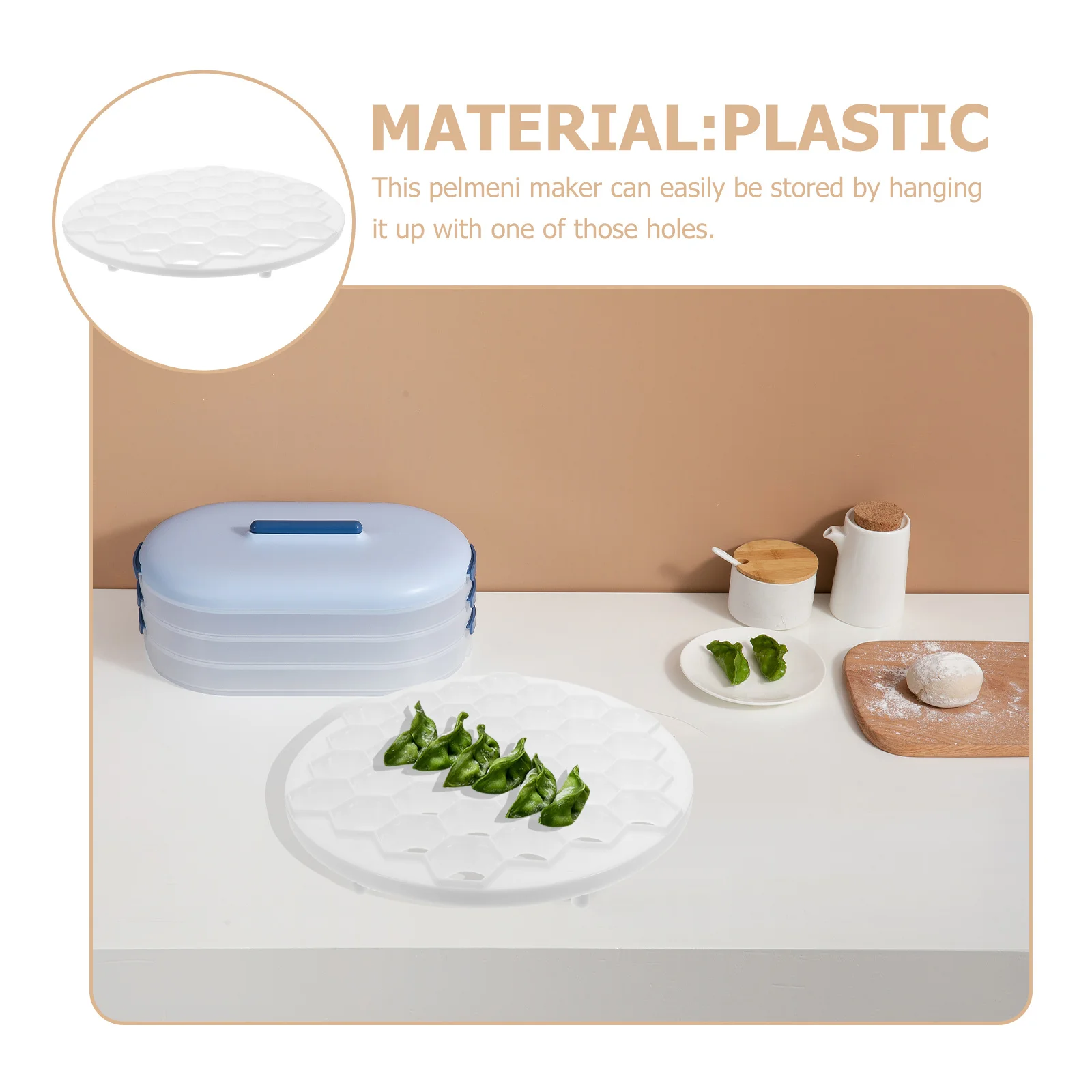 

37-Holes Dumpling Mold Household Maker Dough Cutter Homemade Potstickers Ravioli Wonton Kitchen Supply Convenient