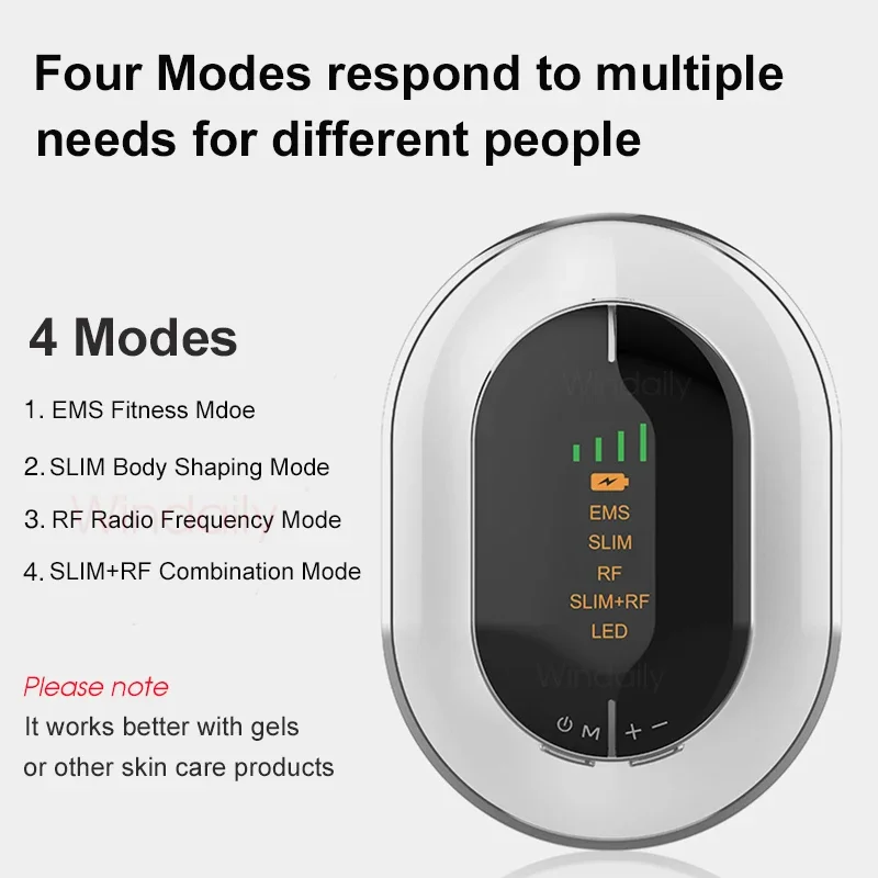 EMS & RF تردد الراديو آلة تخسيس الجسم الدهون الموقد سليم تشكيل جهاز مصباح ليد العلاج فقدان الوزن مُدلك سلوليت #6