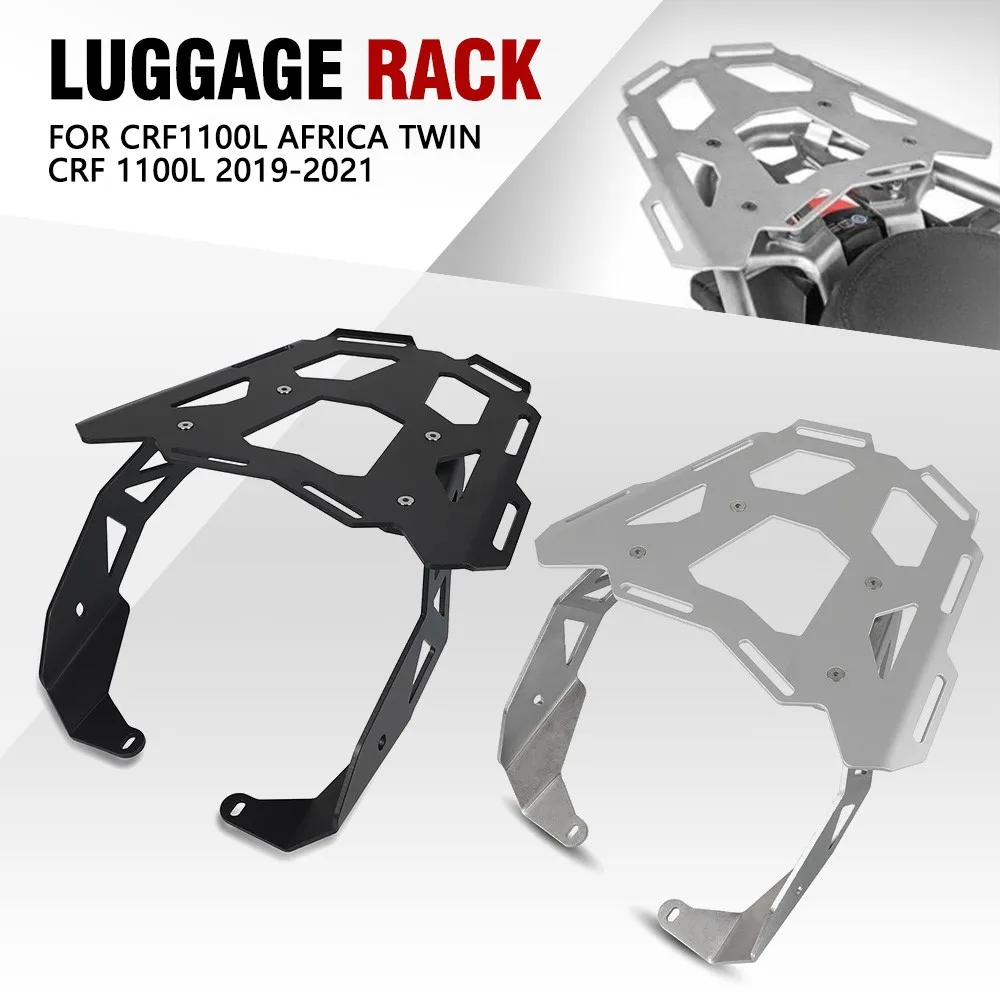 Motorcycle ALUMINIUM Rear Rack Top Case Mount Plate Luggage rack Holder Bracket For Honda Africa Twin CRF1100L 2019-2021 2020