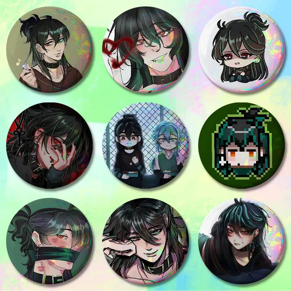 

Game The Kid at The Back S-Sol 32mm 58mm 75mm 44mm 25mm Anime Badges Brooches DIY Pins Decorations Birthday Gifts