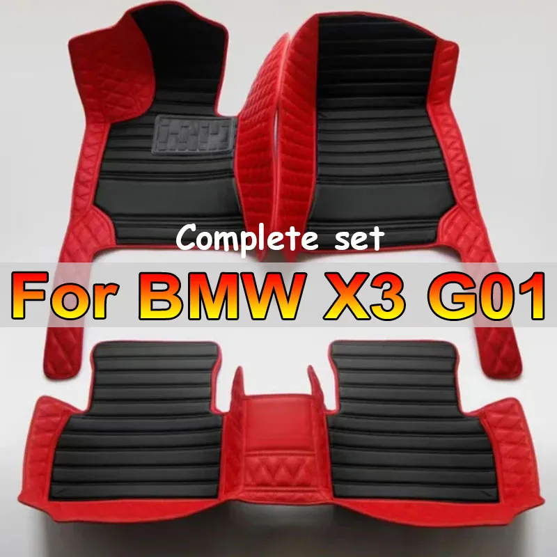 

Custom Car Floor Mats for BMW X3 G01 2018 2019 2020 2021 2022 Year Auto Interior Details Car Accessories Carpet