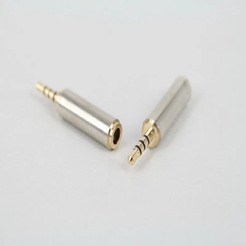 Audio Adapter TRRS 2.5mm To 3.5mm Converter 3. 5mm and 2.5mm Headphone Jack Are Interchangeable,4pole 2.5mm To 3.5mm Jack