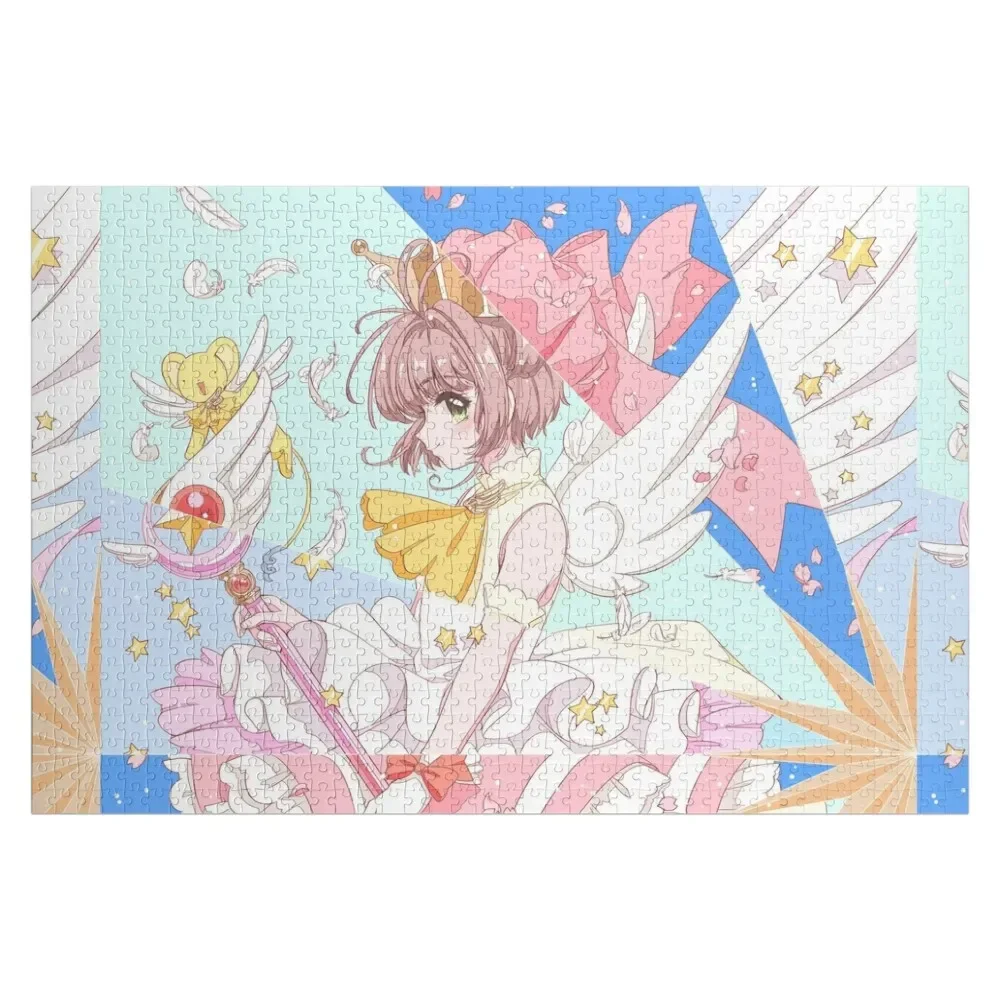 

Cardcaptor Sakura Kinomoto x Kero Chan Jigsaw Puzzle Toys For Children Baby Toy Wooden Adults Personalized Kids Gifts Puzzle