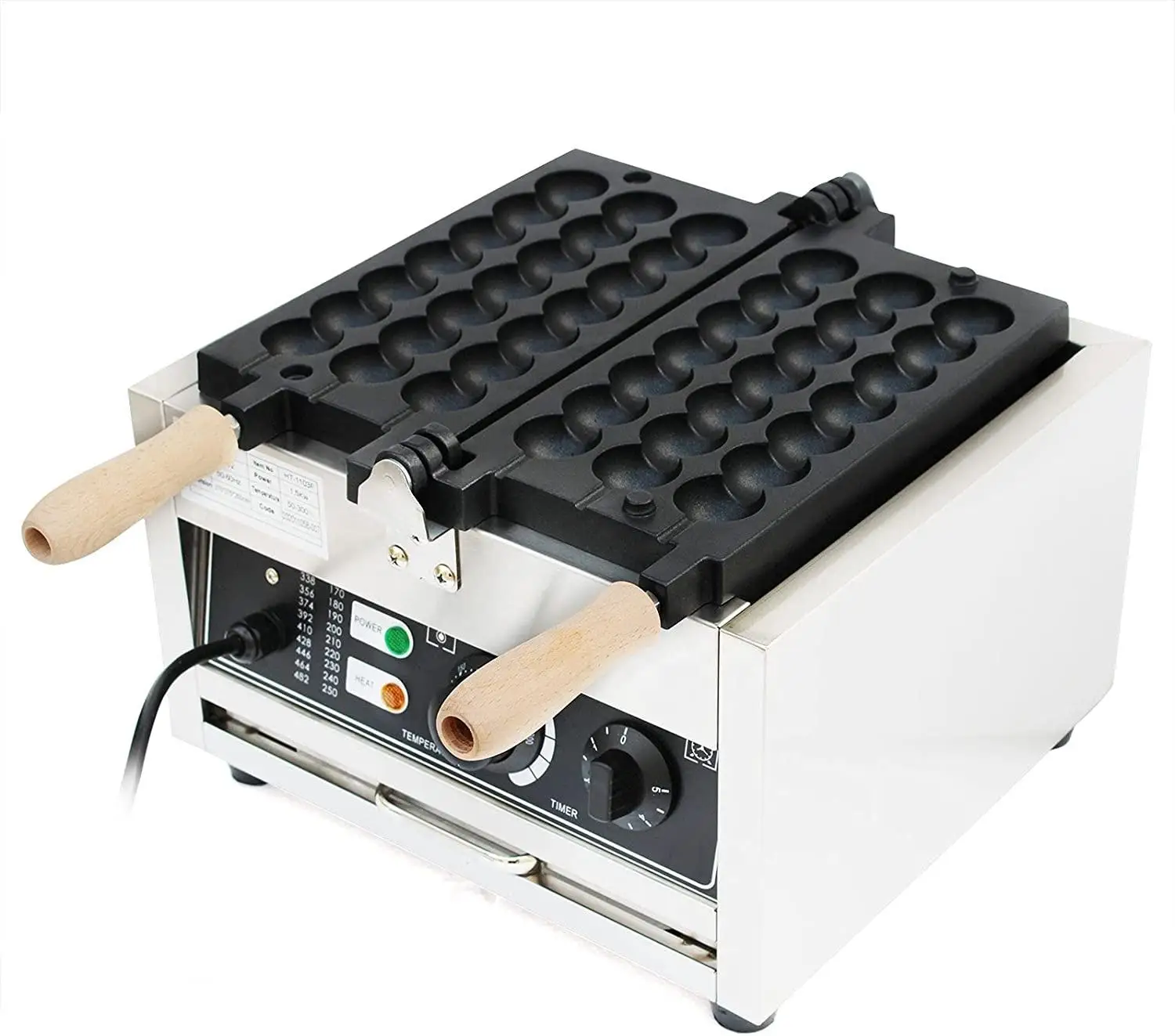 

2026, New modelCustom Multi-Function Non-Stick Takoyaki Octopus Balls Grill Pan Electric Three Round Ball Shaped Takoyaki Waffle