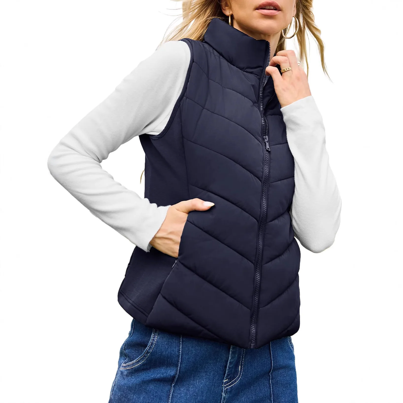 

2026 Amazon Independent Station New Cross-Border Women's Cotton Vest