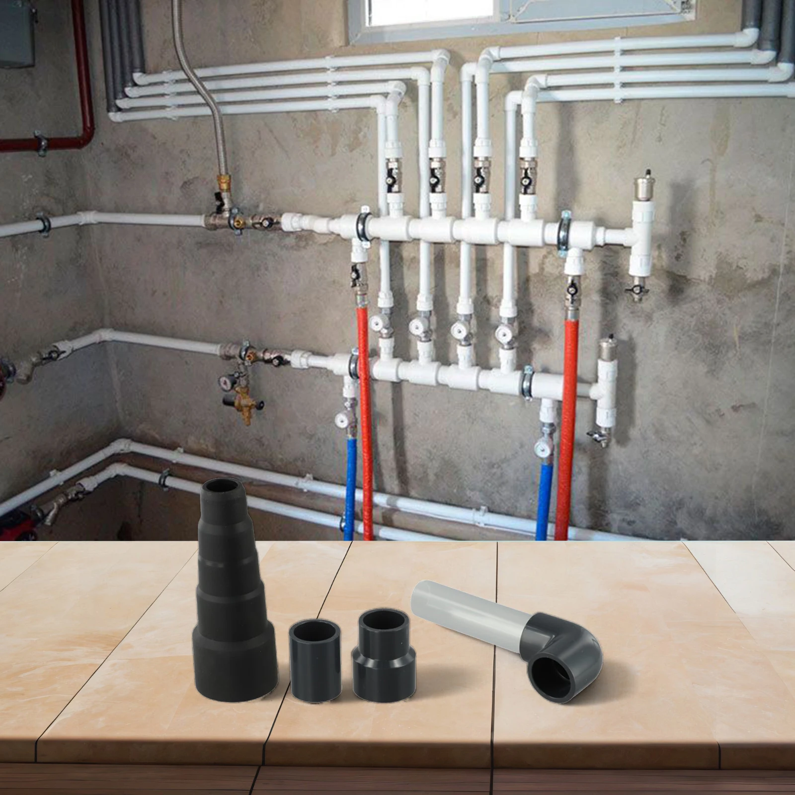 Advanced For Vacuum Connector for AC Drain Lines Efficiently Unclogs and EFor Vacuates Water from Air Conditioning Systems