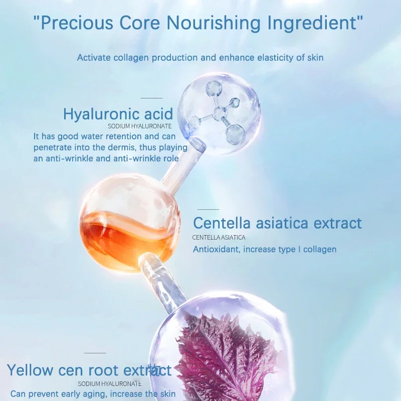 โพลีเปปไทด์แอคทีฟไฮยาลูโรนิกแอซิดช่วยฟื้นฟูผิวหน้าความบริสุทธิ์สูง98% ทองแดงเปปไทด์เอสเซนส์