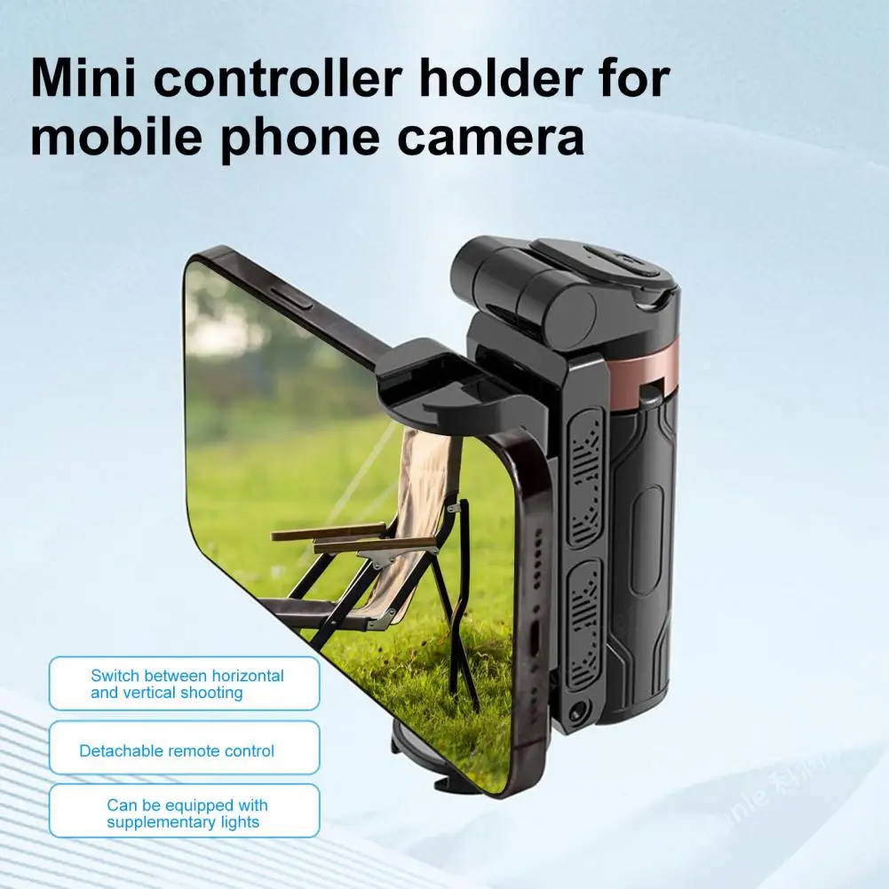 Adjustable Angle Selfie Stick 360 Degree Rotation Bluetooth Selfie Stick with Remote Control Height Adjustable Vlogs for Selfies