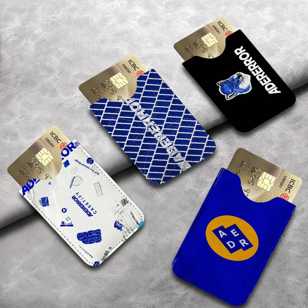 Korea A-ADER Errors PU Leather Card Holder Ultra Slim Pocket Size ID Credit Card Storage Case Lightweight Organizer Office