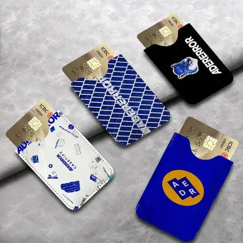 Korea A-ADER Errors PU Leather Card Holder Ultra Slim Pocket Size ID Credit Card Storage Case Lightweight Organizer Office