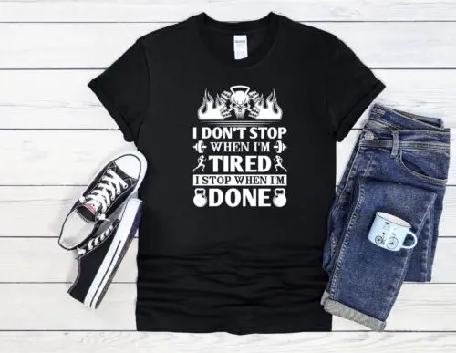 I Don't Stop I Tired Men Women Jute Bag Unisex Hoodie Baseball T Shirt Top 3555