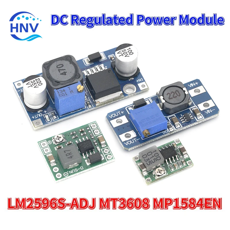 LM2596S-ADJ MT3608 MP1584EN DC-DC Voltage stabilized power supply module Adjustable boost& buck voltage regulator module